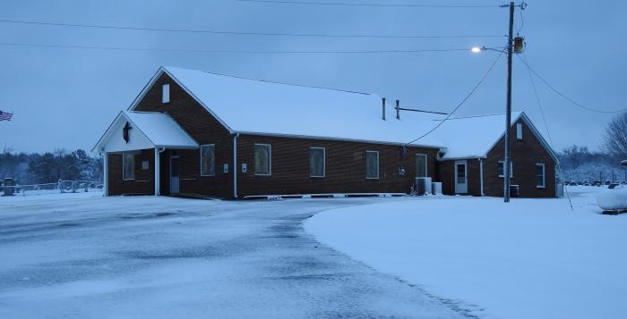 Snow Covered Church
